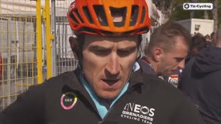 GERAINT THOMAS  INTERVIEW I FEEL BETTER THAN YESTERDAY  STAGE 8 OF THE GIRO DITALIA 2024 [upl. by Hairam917]