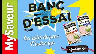 Rôti de porc Madrange Banc dessai [upl. by Eicaj798]