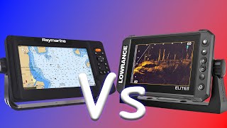 Обзор и сравнение Raymarine Element 9 HV 100 vs Lowrance Elite FS 9 Почему я ушел на Lowrance [upl. by Pratte]