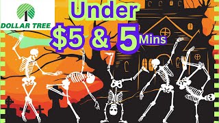 🎃Make DOLLAR TREE HALLOWEEN DIYs UNDER 5 in UNDER 5 minutes🎃 [upl. by Etnahsa836]