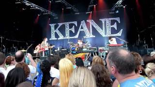 Keane  Back In Time Live Dalby Forest North Yorkshire 2010 [upl. by Iila]