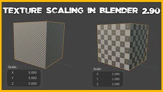 🎨 Blender Tutorial Texture Scaling for UVW Mapping 🎨 [upl. by Euk]