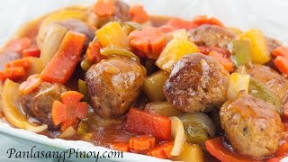 Sweet and Sour Meatballs [upl. by Pauli41]