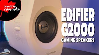 REVIEW Edifier G2000 Gaming Speakers [upl. by Sitra394]