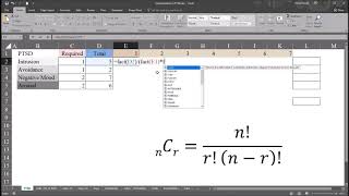 PTSD Combinations Supplemental Video Calculations [upl. by Schiffman137]