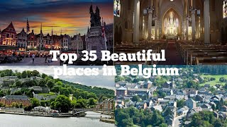 Top 35 Beautiful places in Belgium visited travel biographytop10 [upl. by Aihsirt]