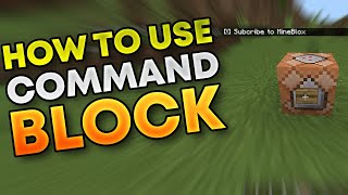 How To Use Command Block in Minecraft Bedrock Edition  Basic Tutorial [upl. by Ainnek75]