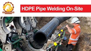 HDPE Pipe Welding OnSite Techniques amp TSE Pipe HDPE Welding Guidelines [upl. by Sinned]