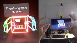 Leap Motion Blocks for Oculus Rift Playthrough [upl. by Eerased]