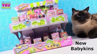 Shopkins Family Mini Packs All NEW Blind Bag  Babykins Toy Review  PSToyReviews [upl. by Aihsenek442]