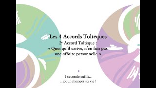 Les 4 Accords Toltèques  2e Accord  Quoi quil arrive je nen fais pas une affaire personnelle [upl. by Ainel]