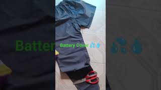 EMotorad Battery Cover shorts emotorcycle raincover [upl. by Idhem323]