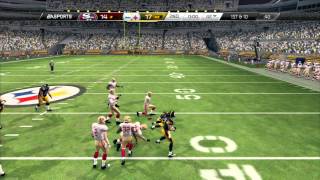 MADDEN 25Amazing GameMUST WATCH quotMADDEN NFL 25quot Steelers Vs 49ers Online Gameplay Ranked [upl. by Cr]