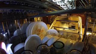 Whirlpool TotalCoverage Dishwasher  Full Load Interior View [upl. by Annaehr]