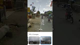 Perlintasan Kereta Api JPL 736 Soragan Bantul Yogyakarta  MapsShorts [upl. by Nylevol]