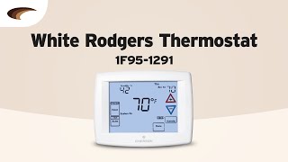 The White Rodgers 1F951291 Thermostat [upl. by Ahsiner]