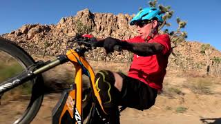 Bobby Root riding his M1 Spitzing at Joshua Tree [upl. by Ledniahs]