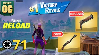 Reload OG Fortnite 🎮  71 SQUAD KILLS 💥  Epic victories and strategies 🏆 [upl. by Beaver980]