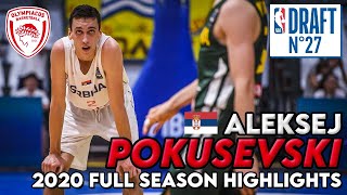 ALEKSEJ POKUSEVSKI HIGHLIGHTS 20192020 SEASON OLYMPIACOS  Top Prospect NBA Draft 2020 3460 [upl. by Culley]