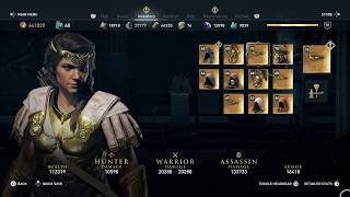 Assassins Creed Odyssey  Legendary Head  Aspasias Circlet [upl. by Schreiber483]