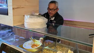 Nasi Campur Melayu di New York City USA  Happy Malaysia Canteen Mott Street Chinatown NYC Halal [upl. by Ylirama]