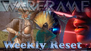 Warframe  Weekly Reset Stuff 1st July 2024 [upl. by Inaliel]