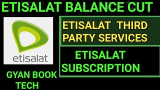 how to Etisalat packages and offers deactivate kare [upl. by Etam]