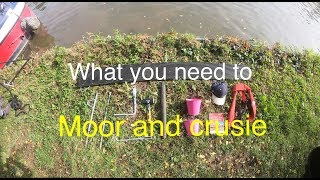 What you need to moor and cruise a narrowboat [upl. by Nairadas]