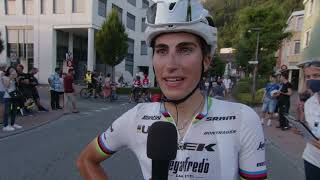 Elisa Balsamo  Interview at the finish  Stage 1  Tour de Suisse Women 2022 [upl. by Barber]