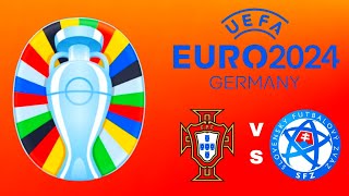 Portugal 32 Eslovaquia en vivo Clasificación Eurocopa 2024 [upl. by Dhaf200]