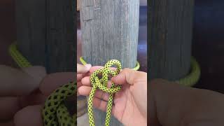 Fast Releasing Knot knots shorts [upl. by Bergstein]