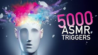 ASMR 5000 TRIGGERS Ear to Ear Tingle Satisfaction for People with Short Attention Span  NO TALKING [upl. by Nnednarb]