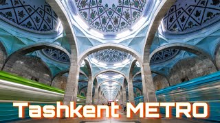 Tashkent Metro  Метро в Ташкенте [upl. by Alexi806]