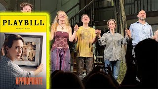 Sarah Paulson in Appropriate  curtain call  12424 [upl. by Ferree]