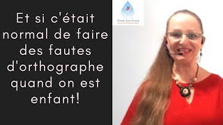 APPRENDRE LORTHOGRAPHE AUX ENFANTS [upl. by Barron]