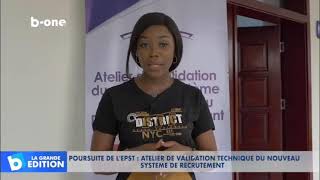 Atelier de validation du nouveau système de recrutement du personnel enseignant [upl. by Veta]