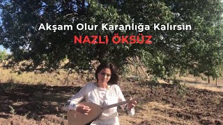 NAZLI ÖKSÜZ  Akşam Olur Karanlığa Kalırsın Akustik [upl. by Nicram365]