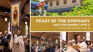 Feast of The Epiphany  Holy Eucharist Rite II [upl. by Minardi677]