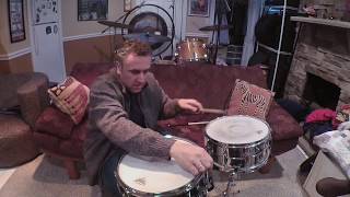 John Bonham SNARE DRUM TUNING VIDEO  Ludwig 65x14 SUPRAPHONIC [upl. by Tudela]