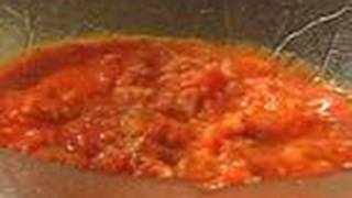 How To Make Basic Tomato Pizza Sauce [upl. by Adnauqaj]