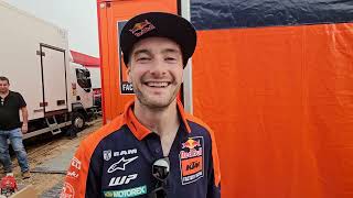 Jeffrey Herlings interview Spanish MXGP [upl. by Sackey]