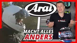 ARAI MACHT ALLES vieles ANDERS  Arai Quantic Unboxing amp Vorstellung [upl. by Tohcnarf210]