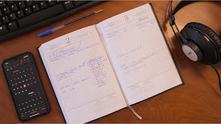 Como organizo minha vida usando uma agenda [upl. by Kalie]