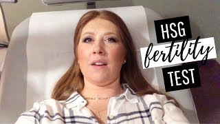 HSG TEST  INFERTILITY JOURNEY TTC 2  DENAE LYNN [upl. by Osterhus]