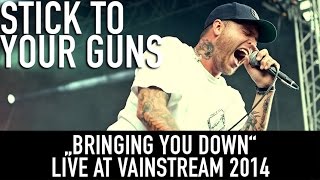 Stick to your Guns  Bringing You Down  Official Livevideo  Vainstream 2014 [upl. by Coad68]