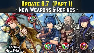 PART 1 Shinon Male Kris Mustafa amp Galle New Refines Update 87  Fire Emblem Heroes Guide [upl. by Lipps]