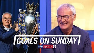 Claudio Ranieri answers Leicester City fans questions  Goals On Sunday [upl. by Niwde]