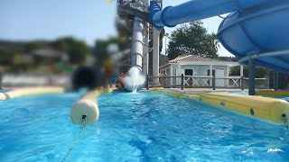 Flash Slide  Turbo Slide  Aqualand SainteMaxime [upl. by Hetti255]