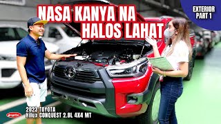 2023 Toyota Hilux Conquest 4x4 MT  Deep Review amp Walk Around  Price amp Promo  P1 [upl. by Llehsam]