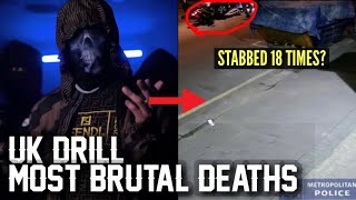 UK DRILL MOST BRUTAL DEATHS Part 1 [upl. by Dronski]